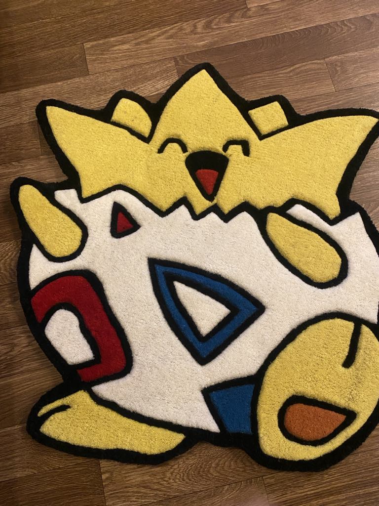 Custom Togepi Pokemon rug